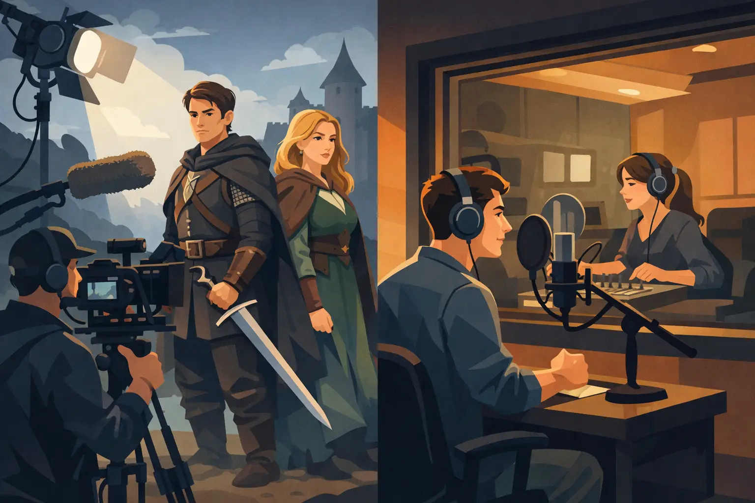 Dubbing versus narration: quale voce scegliere?